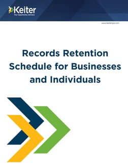 Record Rentention Guide - Virginia CPA Firm